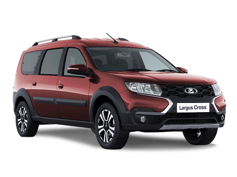 Купить Lada Largus Cross в Челябинске - Красный «Красный сплав» (136) - металлик