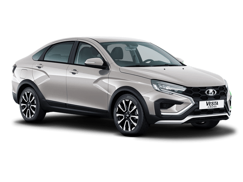 Купить Lada Vesta Cross в Челябинске - Серебристый "Платина"